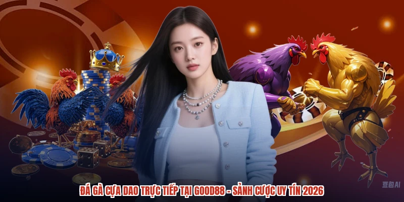 Đá Gà Cựa Dao Trực Tiếp Tại GOOD88 - Sảnh Cược Uy Tín 2026