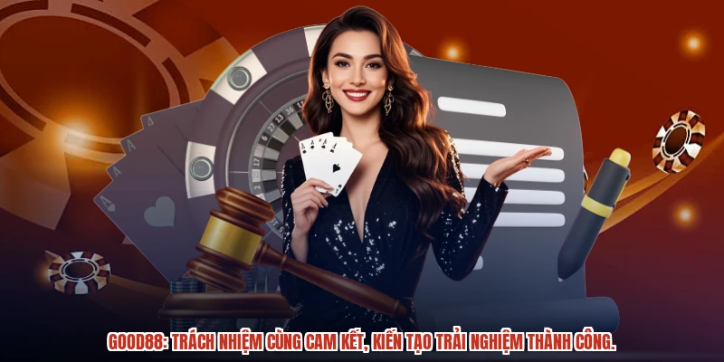 GOOD88: Trách nhiệm cùng cam kết, kiến tạo trải nghiệm thành công. GOOD88: Trách nhiệm cùng cam kết, kiến tạo trải nghiệm thành công.