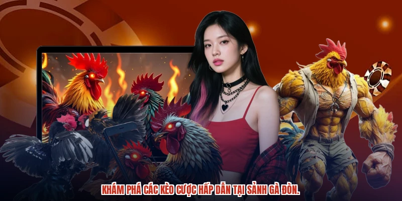 Khám phá các kèo cược hấp dẫn tại sảnh gà đòn. Khám phá các kèo cược hấp dẫn tại sảnh gà đòn.