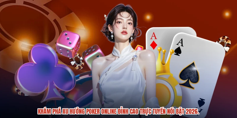 Khám phá xu hướng poker online đỉnh cao trực tuyến nổi bật 2026.