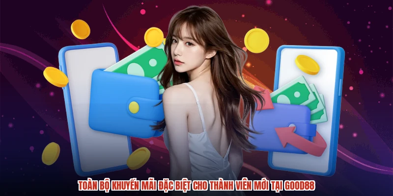 Toàn bộ khuyến mãi đặc biệt cho thành viên mới tại GOOD88 Toàn bộ khuyến mãi đặc biệt cho thành viên mới tại GOOD88